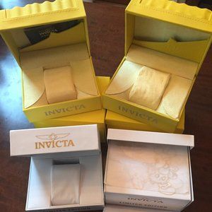 Set of Six Invicta Watch Boxes